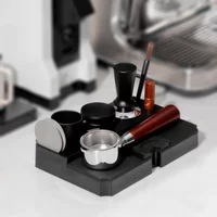 Espresso Tamping Station Organize Universal Portafilter Tamper Holder Distributor Puck Screen Storage Base Barista Accessories