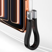 Type C Male To Male Soft Flat Cable 240W 8K 60HZ USB4 Short Charging Line 80Gbps Data Transfer FPC Data Cable for Laptop Phone