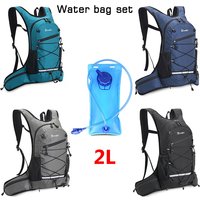 Bike Hydration Backpack Set MTB Sports Water Bag Rucksack Bicycle Water Bladder Knapsack Cycling Drinking WaterBag Pack 2L