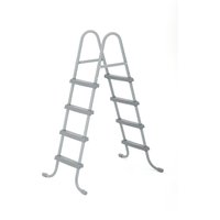 58336 Bestway 1.22m Safety Ladder 48" Specially Designed Ladder for Above Ground Swimming Pool Height 122cm Pool Stairs no Pool