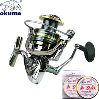 okuma Fishing Reel Drag System 25Kg Max Power Spinning Wheel Fishing Coil