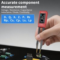 ZOYI ZT-MD2 100kHz Tweezer LCR Bridge, Smart Auto-ID for Resistance/Capacitance/Inductance/DC Voltage/Continuity