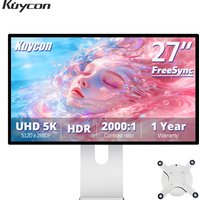Kuycon G27P Computer Monitor 75Hz UHD 5K LED PC Display IPS HDR 60Hz Anti-glare Eyecare Desktop Screen G-sync With VESA HDMI