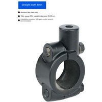 AliExpress NONE Durable Aluminum Alloy Mirror Mount Clamps 10mm 8mm 6mm Black Adapter Holder 20-22mm HandleBar Universal