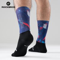 ROCKBROS Compression Sport Sock Professional Non-slip Bike Socks Bicycle Men Women Sports Socks Racing Cycling Socks