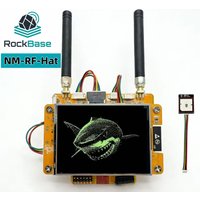 he NM-RF-Hat Companion Hat, Multi-Band RF for ESP32-2432S028 Bruce CYD CC1101 nRF24 PN532 IR TX/RX 433M OOK Power Mgmt TF Slot