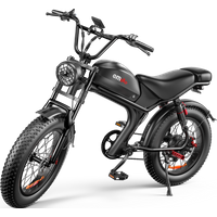 AliExpress NONE EMOKO C93 1000W Motor Adult Electric Bicycle 48V20Ah Battery 20 Inch Fat Tire E-Mountain Bike for Sports & Entertainment Cycling