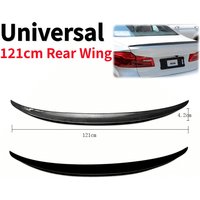 Glossy Black/Carbon Fiber Universal Car Refit Rear Wing Rear Trunk Spoiler Auto Accessories