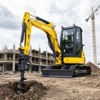 2.5 Ton Mini Excavator Crawler EURO5 EPA CE Hydraulic Small Digger Bagger With Cabin diesel Engine For Farm Garden Construction