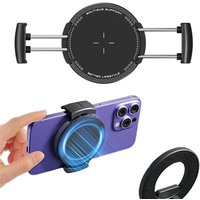 2025 Powerful Magnetic Car Phone Holder Auto-Tightening Design Anti-Slip & Secure Hold Magnetic Phone Mount Accessory