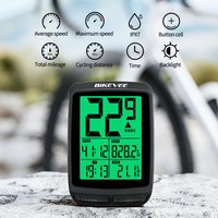 AliExpress Bikevee Waterproof Night Cycling LCD Digital Bicycle Computer Green Backlight Bike Speedometer Odometer Essential Bike Accessories
