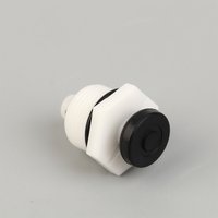 1Pc White Universal Pressure Plastic Switch Joint For Automatic Opening Plug High Pressure Washer 2208 266 Size 1.06*1.37in
