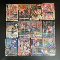 1PCS Self-Made DIY UA WS Bandage-style Holographic Card Ichigo Kurosaki Orihime Inoue Asuna Hanazono Color Holo Collection Card