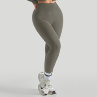 Knitted Leggings Women Slim Fit High Waist Casual Fashion Ribbed Elasticity Ankle-Length Yoga Pants Running Fitness Pants
