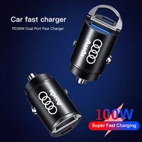 100W Mini sticker Car Charger - Suitable for Audi A1 A2 A3 A4 A5 A6 A7 A8 Q1 Q2 Q3 Q4 Q5 TT RS3 S5 B8 C6 B9 B6 S1 RS4 S3 RS5