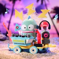 Sanrio Series Building Blocks Hangyodon Kuromi Hello Kitty Melody Flower Car Model Bricks Collection Youth DIY Toy Holiday Gifts