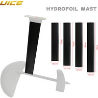 Hydrofoil Integrated Mast 70/80/85/90cm Aluminum Mast Plate Wing Foil Hydrofoil For Surfboard Wakeboard Surf Foil Accessory