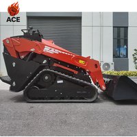 customized skid steer loader EPA Engine Diesel china skid steer loader EURO5 CE mini skid steer loader attachments in free ship