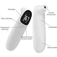 Ear & Forehead Infrared Thermometer Non-Contact Medical Digital Thermometer for Baby & Adult Body Fever Temperature Measurement