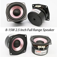 8-15W 2.5 Inch Full Range Speaker Unit Sound Audio Amplifier Speaker Tweeter Midrange Woofer HiFi LoudSpeaker High Sensitivity