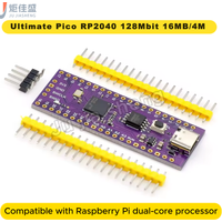 Ultimate Pico RP2040 128Mbit 16MB/4MB Compatible with Raspberry Pi Dual-Core Processor