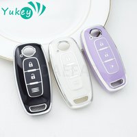 3 Button Key Prtoective Skin Case Holder Cover for Nissan X-trail T33 Kicks Qashqai J12 Juke Teana Altima Ariya 2023 2024 Remote