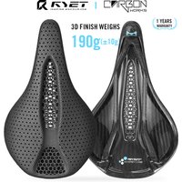 AliExpress RYET Carbon 3D Printed Saddle 145/155MM 190g 7*9 Bike Seating For Men Women Triathlon Road MTB Mountain Gravel Cycling Parts