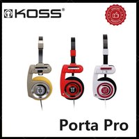 KOSS porta pro Gauss PPP Earphones Black Blue Subwoofer Headset Wired Vintage Influencer