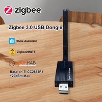 Zigbee 3.0 USB Dongle Universal Open Source Zigbee Gateway Hub Support Home Assistant OpenHAB Zigbee2MQTT Raspbian Ubuntu MacOS