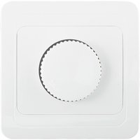 230V 4 To 300W Dimmer Switch Rotating Push On Off Light Switch Use With Dimmable LED Incandescent Bulbs For Flush-Mounted Lamps