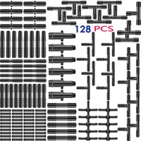 128Pcs Vacuum Connector Assortment nylon Hose Joiner Tee Water Spray Pipe Joints Automotive Vacuum Tubing Connector for Car