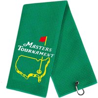 Funny Microfiber Premium Golf Towel, Embroidered Golf Towels for Golf Bags for Men&Women, Golf Accessories for Men Golfers
