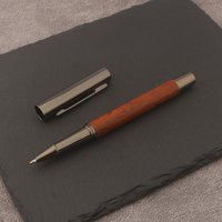 High Quality Wood Rollerball Pen Rosewood Signature Pen Metal Accessories Business Office Writing Supplies ink pens