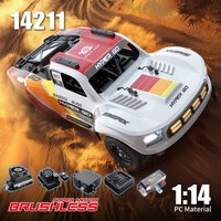 New product MJX14211 professional RC short card high-speed brushless remote control car four-wheel drive floating off-road