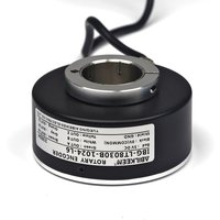 ABILKEEN Dia 80mm Photoelectricity Type Rotary Encoder with 20/22/25/28/30MM Through-Hole Shaft Rotary Encoder 10~2500 PPR