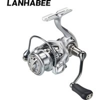 LANHABEE Spinning Reel Freshwater Fishing 5.2:1 All-Metal Reel for Long-distance Casting Lake River Low Temperature Fishing