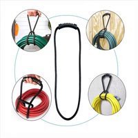 1/3/5Pcs Extension Cord Storage Strap with Handle Heavy-Duty Hook Organizer for Hoses, Cords-Multipurpose Home, Garage, Boat, RV