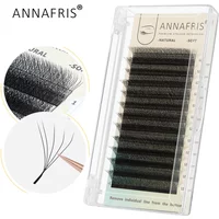 ANNAFRIS Cilios 5D-W Shaped Eyelash Extension Clover Bloom Premade Volume Fans Lashes