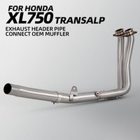 XL750 exhaust header pipe For Honda XL750 Transalp 750 CB750 Hornet Motorcycle exhaust manifold sports street bike escape pipe
