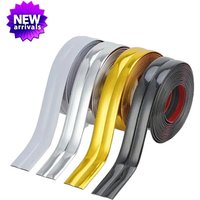 3M Self-Adhesive Wall Corner Decor Strip Waterproof Anti-collision Wall Sticker Internal External Corner Decor Strip Home Decor
