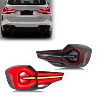Tylne światła LED LCI do BMW X3 G01 X3M F97 2017-2021, kierunkowskazy, kompletny zestaw lamp tylnych