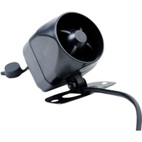 12V 105dB Wired Alarm Siren - 15W High-Volume Horn for Home Security, Anti-Shear Design, 4-Wire Built-in Battery Alarm System