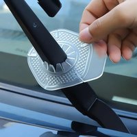 2Pcs Universal Wiper Bottom Hole Covers, Dust & Snow Proof Protective Covers, Auto Windshield Wiper Base Anti-Dust Exterior