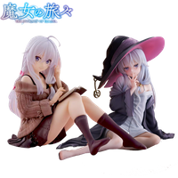 2 Kinds 10cm Wandering Witch Anime Figure Collection Toys The Journey Of Elaina Action Figure PVC Model Doll Gift