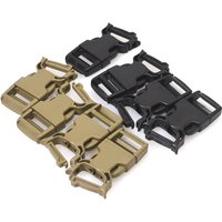 2/4PCS/lot JPC2.0 Tactical Vest Replaceable Buckle 1-Inch Webbing Adjusting Buckle DuPont POM Buckle