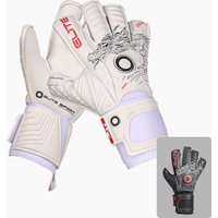 Elite Sport Goalkeeper Gloves Latex No Finger Protection Football Soccer Basic Level Men's Sports Fitness Fans Supplies