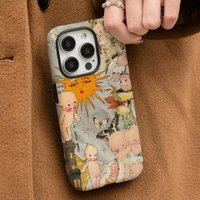 K-Kewpie Baby Cute Phone Case For IPhone 17Promax 16 15 14 13 12 11 Pro Max Plus Glossy HD Hard PC Cover