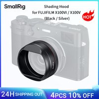 SmallRig X100VI / X100V Shading Hood for FUJIFILM X100VI / X100V Prevent Flare with Adapter Ring Storage Case Black/Silver 5848