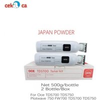 2PCS X 1Lot Wholesale Japan Powder For Oce TDS700 TDS750 Plotwave 750 FW700 TDS700 TDS750 Black Toner Cartridge
