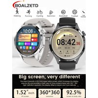 New Bluetooth Call Music Men's Smart Watch GPS Movement records NFC IP68 Waterproof Women Health Monitoring Smart Bracelet Gift